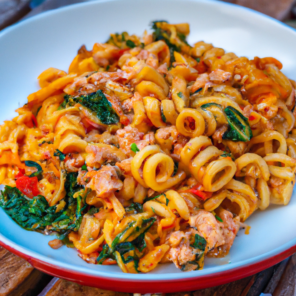 Image of recipe: Spicy Tomato Tuna Pasta Bake