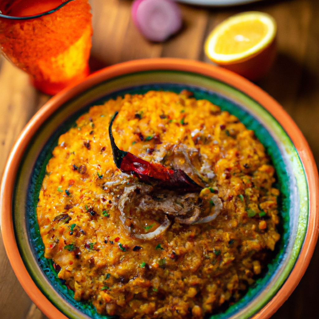 Image of recipe: Spiced Red Lentils with Couscous and Roasted Red Peppers