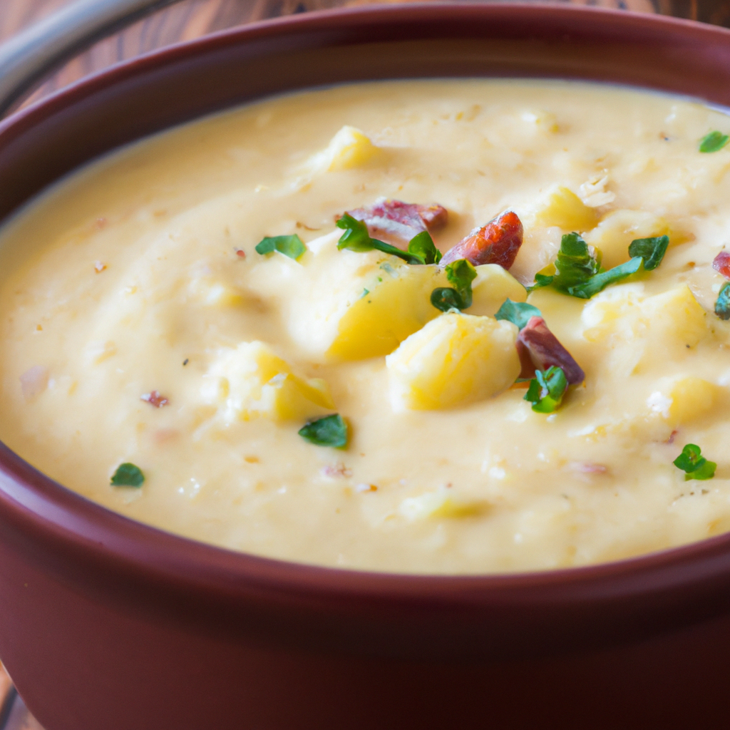 Image of recipe: Creamy Potato and Corn Chowder with Bacon