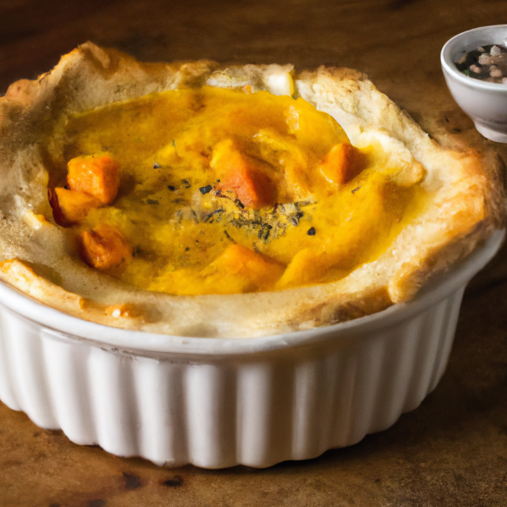 Image of recipe: Roasted Butternut Squash and Turkey Pot Pie