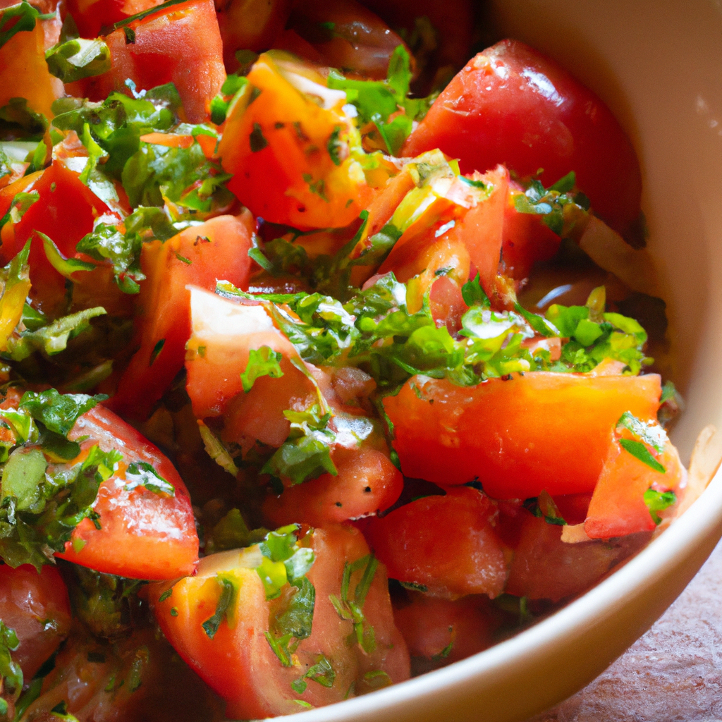 Image of recipe: Fresh Herb Tomato Salad