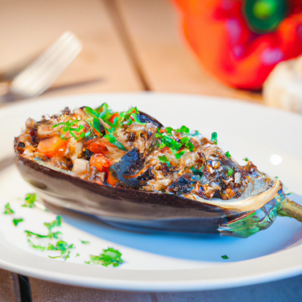 Image of recipe: Stuffed Roasted Eggplant