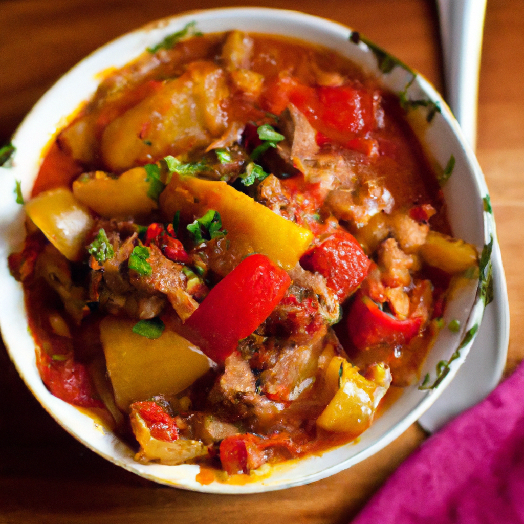 Image of recipe: Hungarian-Inspired Sirloin and Bell Pepper Stew