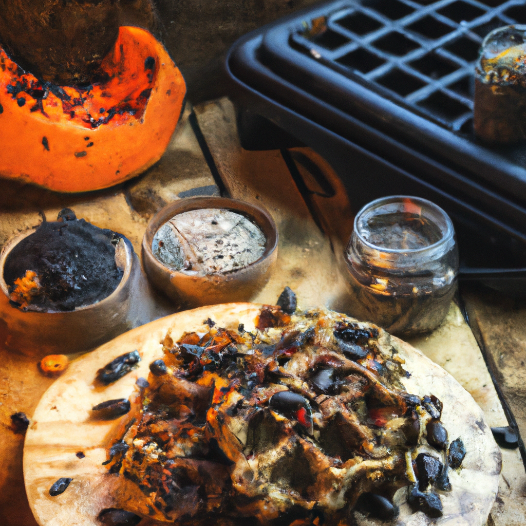 Image of recipe: Spicy Sweet Potato and Black Bean Waffles