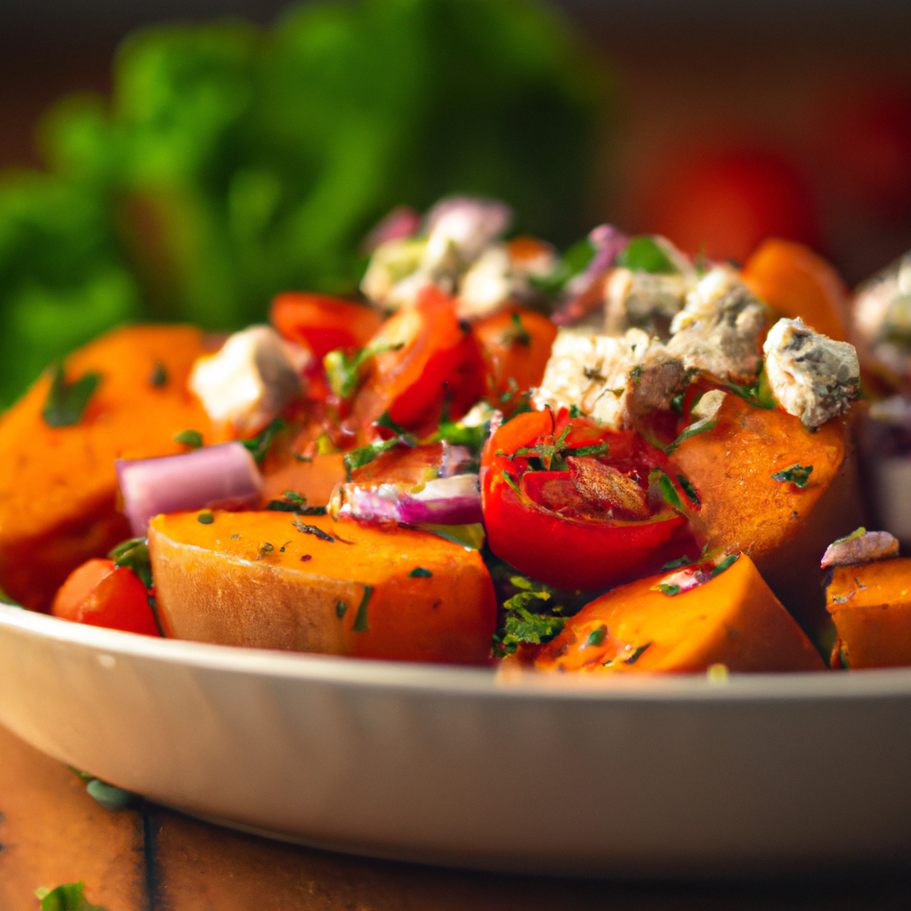Image of recipe: Mediterranean Sweet Potato and Feta Salad