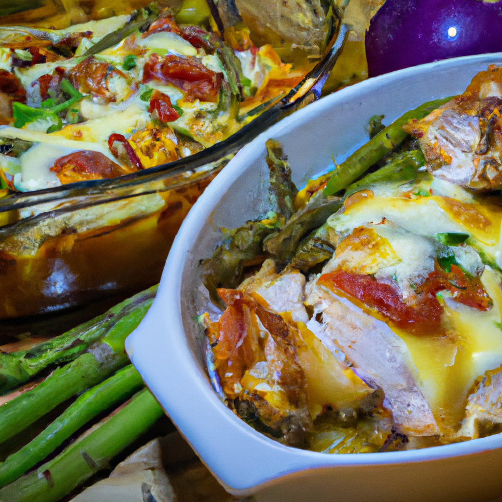 Image of recipe: Baked Chicken Breasts with Gouda and Vegetables