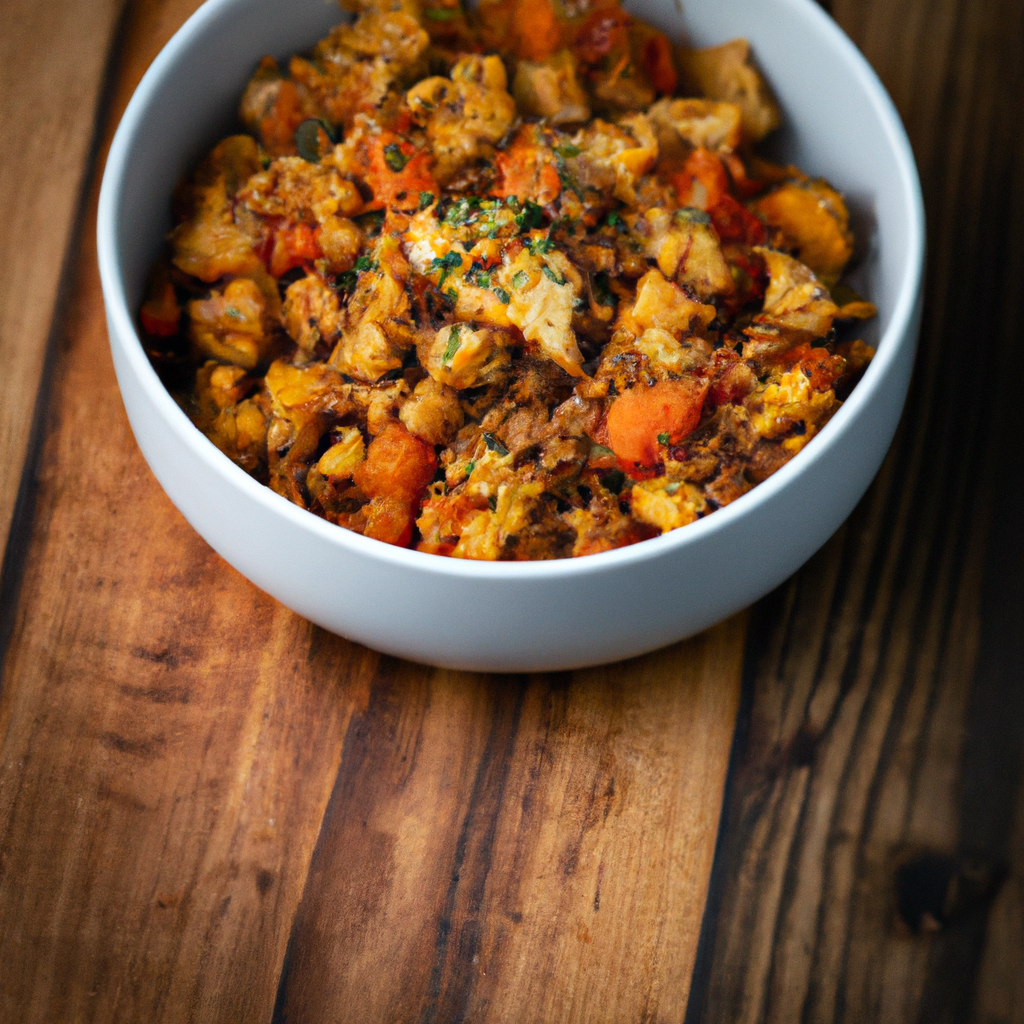 Image of recipe: Sweet Potato and Chicken Breakfast Hash