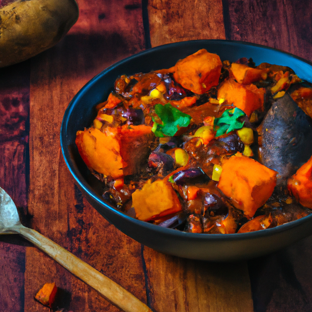Image of recipe: Vegan Sweet Potato and Black Bean Chili