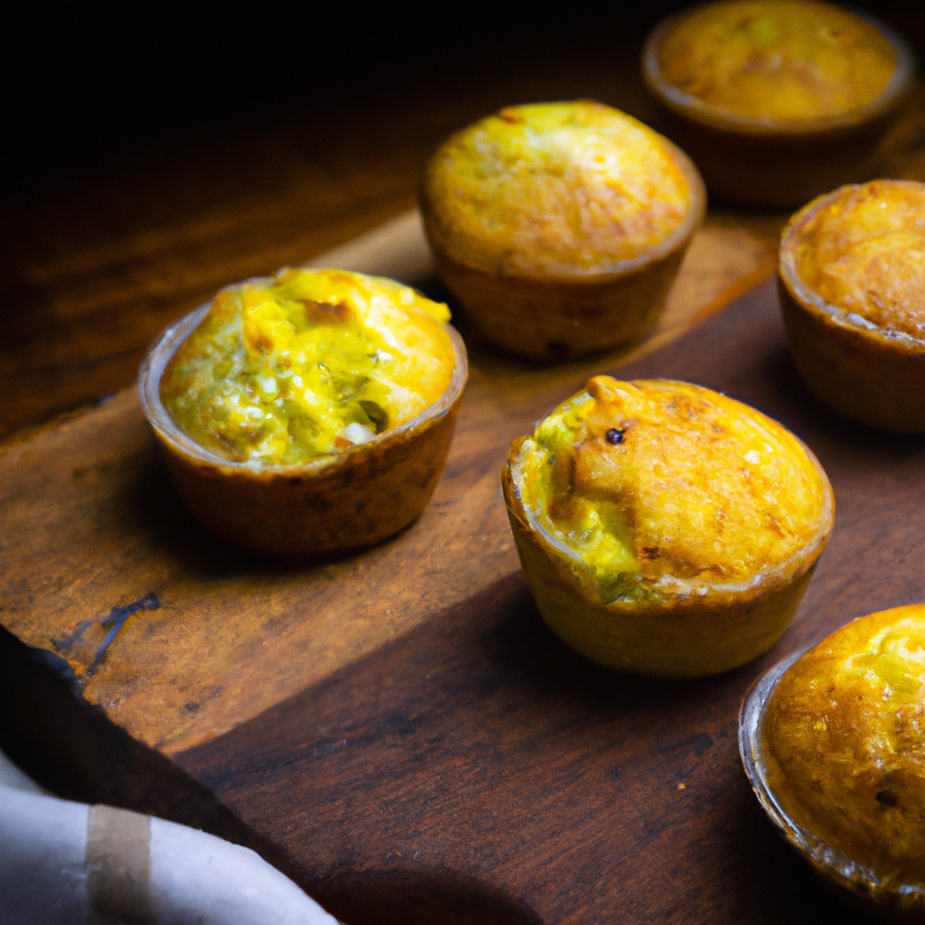 Image of recipe: Jalapeno Marble Cheese Cornbread Muffins