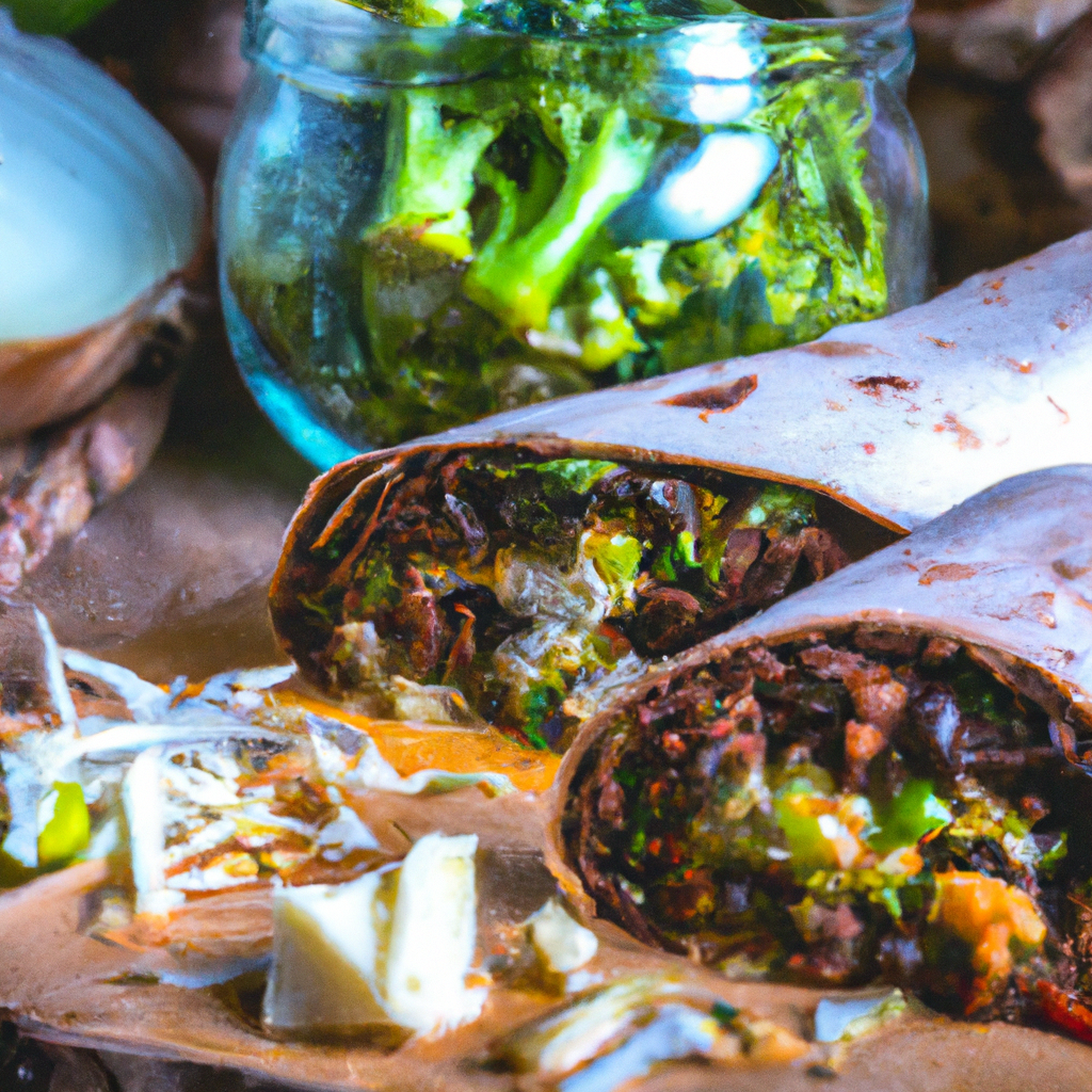 Image of recipe: Vegan Black Bean and Broccoli Tortilla Wraps