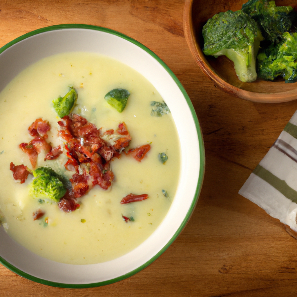 Image of recipe: Creamy Broccoli Bacon Potato Soup