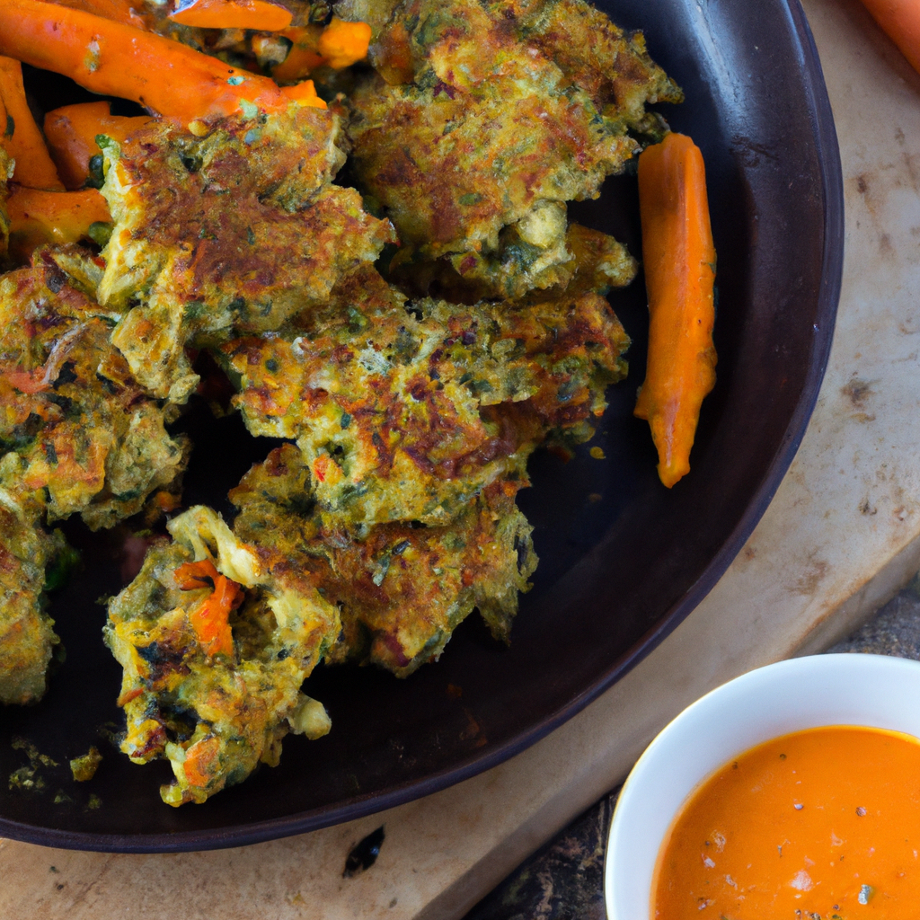 Image of recipe: Spiced Carrot & Corn Fritters