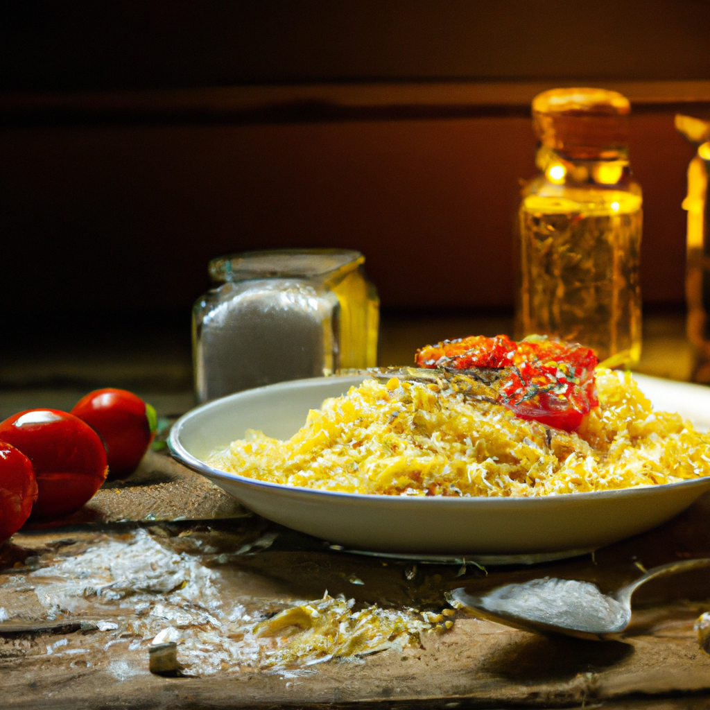 Image of recipe: Tomato Butter Rice with Spaghetti