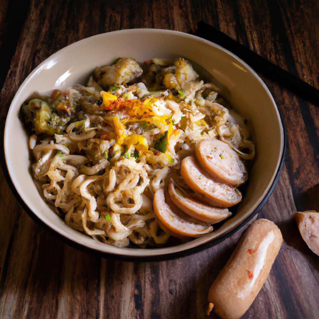 Image of recipe: Pork Sausage Ramen Stir-Fry