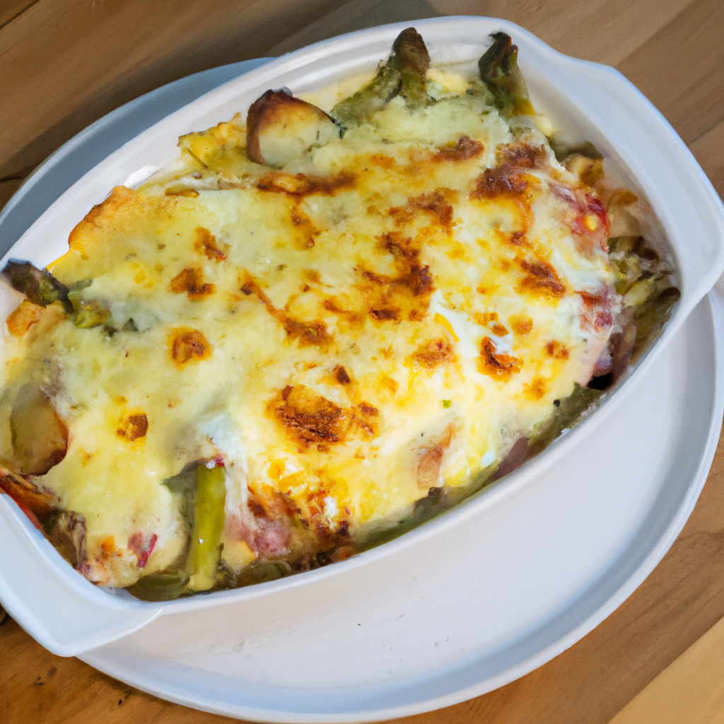 Image of recipe: Cheesy Chicken Asparagus Bake