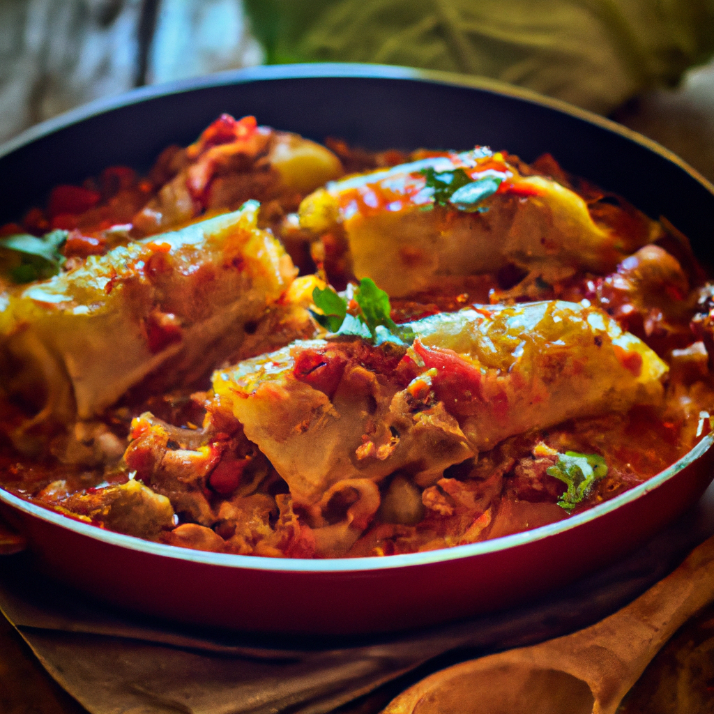 Image of recipe: Spicy Lazy Cabbage Roll Casserole
