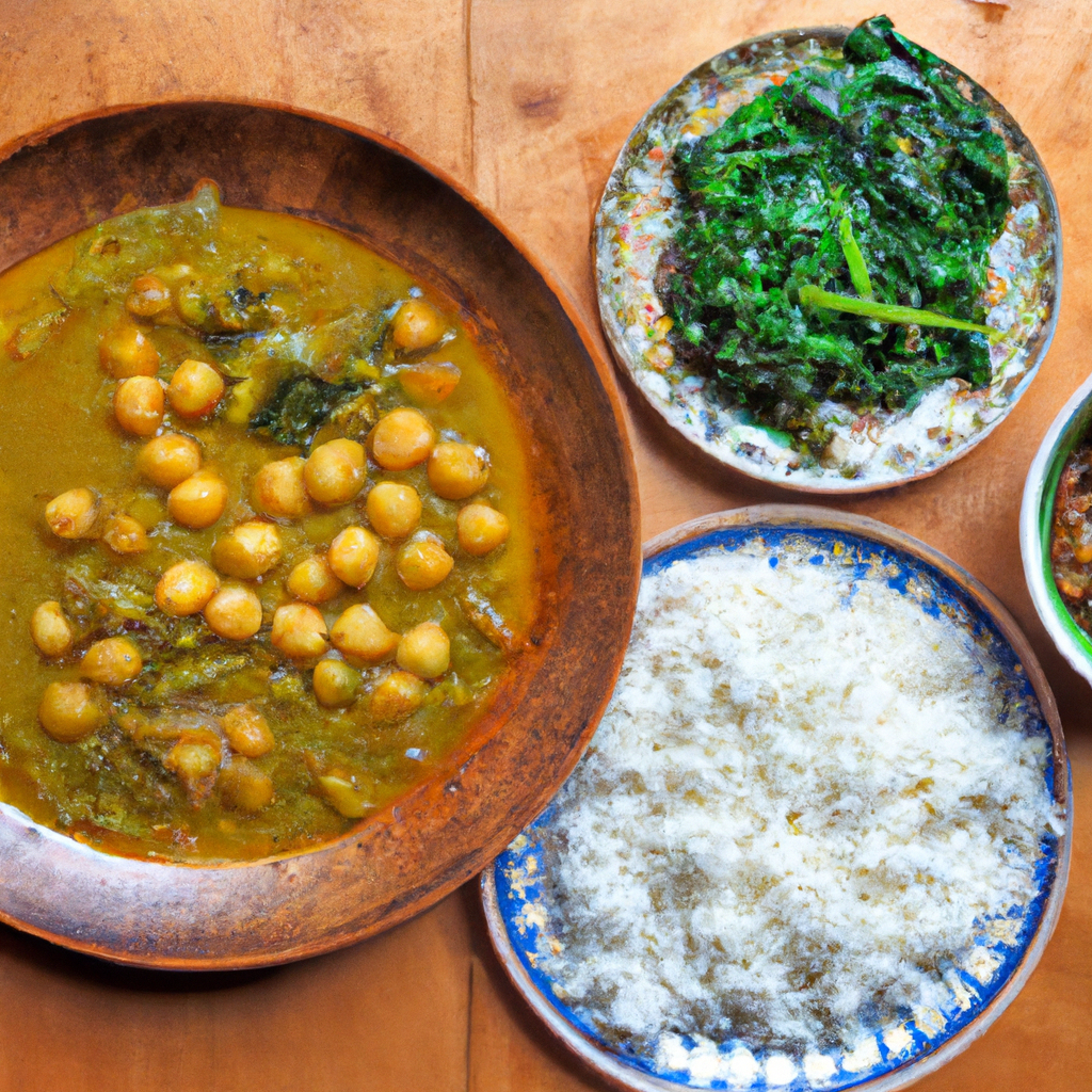 Image of recipe: Chickpea and Spinach Curry with Basmati Rice