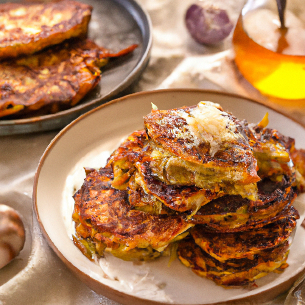 Image of recipe: Savory Sweet Potato and Cabbage Pancakes