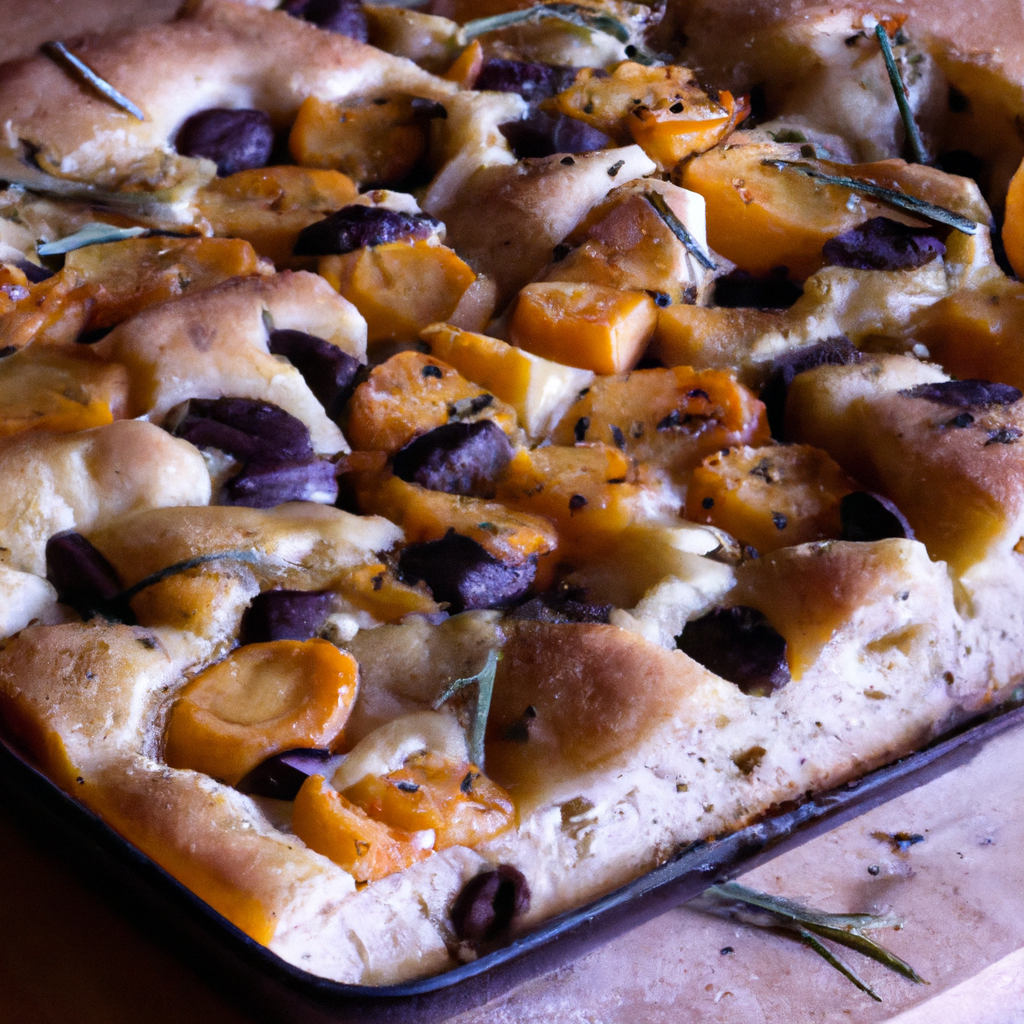 Image of recipe: Sweet Potato and Olive Focaccia