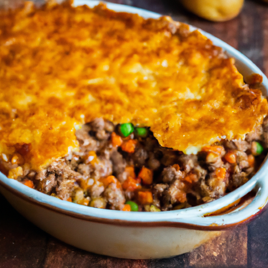 Image of recipe: Sweet Potato and Ground Beef Shepherd's Pie with Spiced Lentil Crust