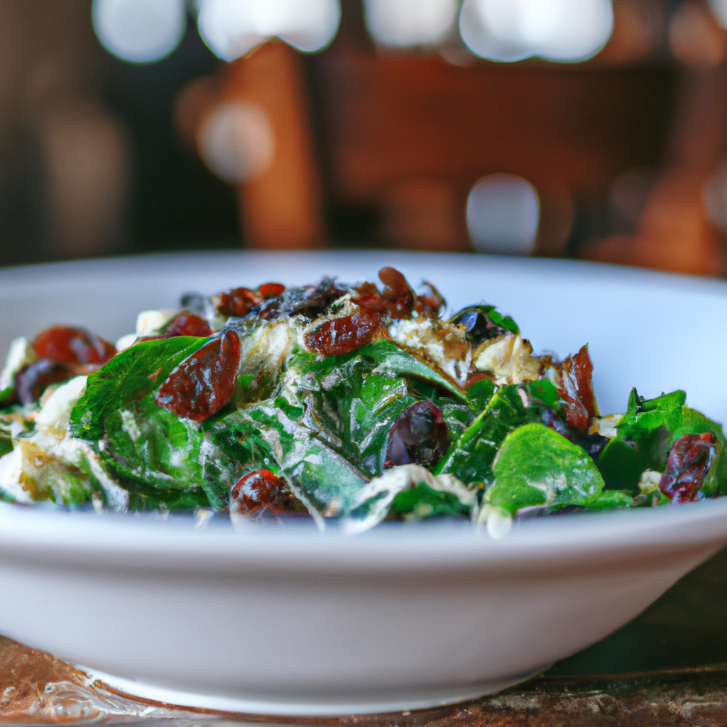 Image of recipe: Mixed Greens Salad with Goat Cheese and Raisins