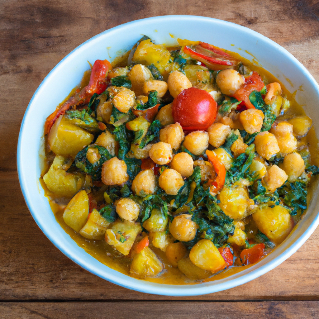 Image of recipe: Spicy Chickpea and Spinach Stew