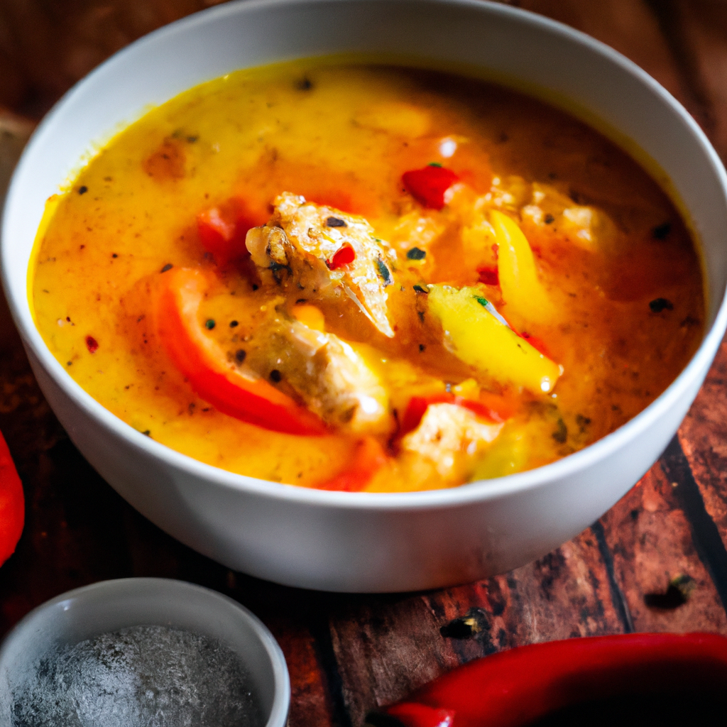 Image of recipe: Spicy Chicken and Red Pepper Soup